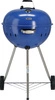 Grill węglowy, okrągły, śr. 54 cm, niebieski | YATO YG-20302