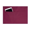 Fartuch kucharski Basic 75 x 90 cm z kieszenią i klamerką bordowy | KARLOWSKY BLS 5-4-Stck
