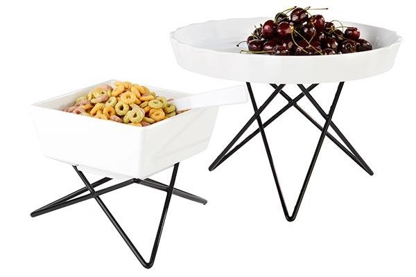 Stojak bufetowy PRISMA 26x26x10 cm | APS 33272