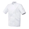 Bluza kucharska Nero biała krótki rękaw XS | ROBUR U-NE-WTS-XS