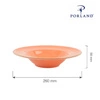 Talerz do pasty Amber 26 cm | PORLAND 04ALM002258