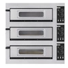 Piec do pizzy Basic 3-komorowy 3/50 GLASS AND LIGHT | PRISMAFOOD 201046
