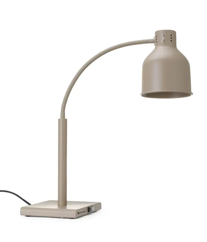 Lampa do podgrzewania potraw, giętka, beżowa, 220-240V/250 W, 26.8x20.3x66 cm | HENDI 273739