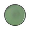 Talerz porcelanowy płytki Caractere śr. 30 cm miętowy  | TOM-GAST RV-652729-4
