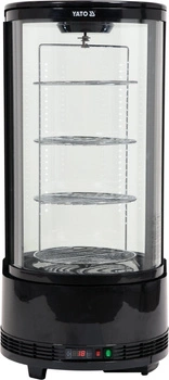 Witryna chłodnicza 73 l okrągła | YATO YG-05090