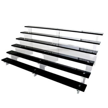 Czarny ekspozytor Trybuna finger food| VERLO FF-7036B