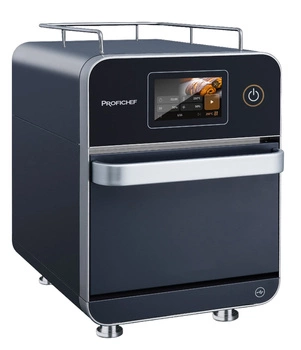 Piec konwekcyjno-mikrofalowy z ekranem dotykowym, 18 L, 230V/3.5 kW, czarny | PROFICHEF PC09918
