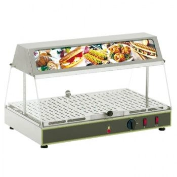 Witryna grzewcza przelotowa z nawilżaniem, 1 GN 1/1, 0.65 kW | ROLLER GRILL WDL 100