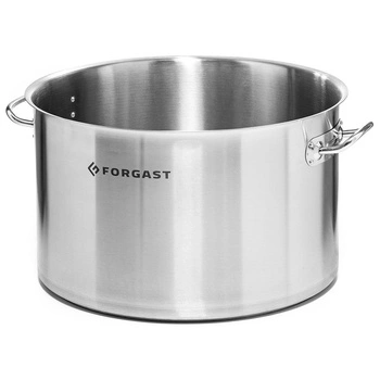 Garnek średni ze stali nierdzewnej, 6 l, średnica 24 cm | FORGAST FG02424