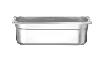 Pojemnik GN 1/3 gł. 10 cm ze stali nierdzewnej KITCHEN LINE | HENDI 806432