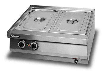 Bemar elektryczny stołowy, nastawny, 2x GN 1/1, 230 V, 3 kW | LOZAMET LEW450