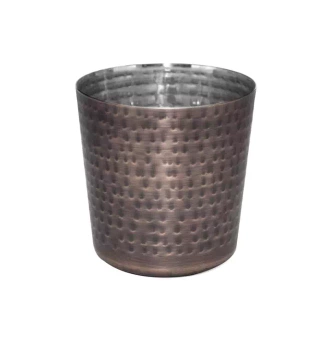 Kubek serwingowy, kolor miedź antyczna młotkowana | AMBITION 287699