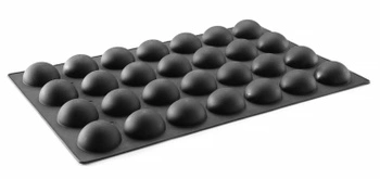 Forma silikonowa SEMI-SPHERE, 60x39.5x(H)3.5 cm | HENDI 677216