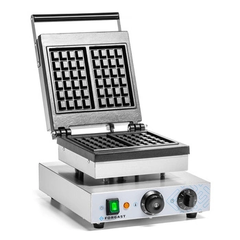 Gofrownica elektryczna, 2 gofry, 1.6 kW, 230 V | FORGAST FG09700