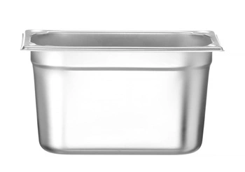 Pojemnik GN 1/4 gł. 15 cm ze stali nierdzewnej KITCHEN LINE | HENDI 806548