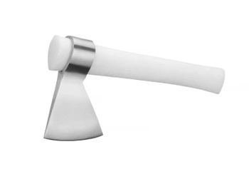 Topór masarski z białą rączką dł. 25 cm | HENDI 843383