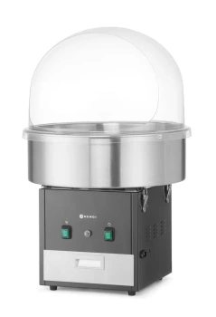 Maszyna do waty cukrowej bez pokrywy, kolor czarny, 220-240V/1130W, 52x52x(H)50.3 cm | HENDI 282816