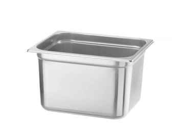 Pojemnik GN 1/2 gł. 20 cm ze stali nierdzewnej PROFI LINE | HENDI 801406