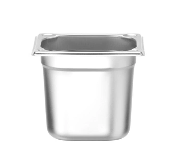 Pojemnik GN 1/6 gł. 15 cm ze stali nierdzewnej KITCHEN LINE | HENDI 806647
