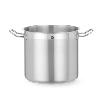 Garnek ze stali nierdzewnej wysoki bez pokrywki, Profi Line, 9.8 l, średnica 24 cm, wysokość 22 cm | HENDI 830543