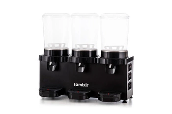 Schładzacz do napojów, dyspenser napojów 3 x 10 l Panoramic | SAMIXIR MMM30.AB_R290