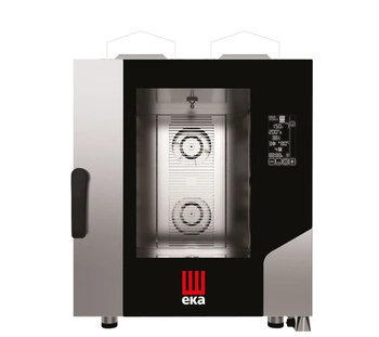 Piec konwekcyjno-parowy gazowy Millenial Black Mask Gastro 7xGN 1/1 | TECNOEKA MKF711GBM