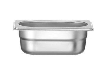 Pojemnik GN 1/9 gł. 6,5 cm ze stali nierdzewnej PROFI LINE | HENDI 801833