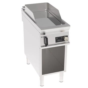 Płyta grillowa elektryczna, gładka, chromowana, elektronicznie sterowana, na podstawie otwartej 40 cm, T-90 | TECNOINOX 316281