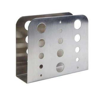 Serwetnik, stal nierdzewna, matowy, 15x4.5x12.5 cm | APS 11780