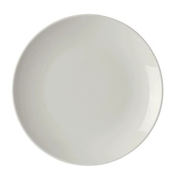 Talerz porcelanowy płytki, bez rantu, Pure - 23 cm | FINE DINE 763070