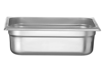 Pojemnik GN 1/2 gł. 10 cm ze stali nierdzewnej PROFI LINE | HENDI 801420