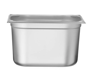 Pojemnik GN 1/2 gł. 20 cm ze stali nierdzewnej KITCHEN LINE | HENDI 806357