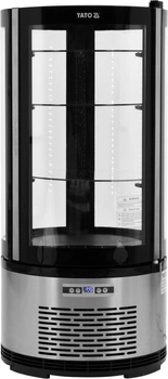 Witryna chłodnicza 100 l okrągła nastawna | YATO YG-05094