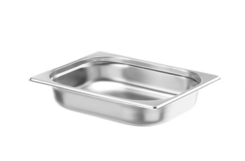 Pojemnik GN 1/2 gł. 6,5 cm ze stali nierdzewnej BUDGET LINE | HENDI 800324