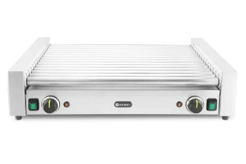 Podgrzewacz rolkowy do parówek, dwustrefowy, 14 rolek, 2 kW, 230 V | HENDI 268674