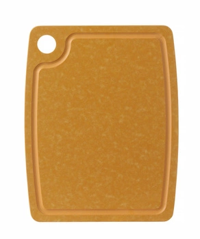 Deska do krojenia z włókna drzewnego brązowa 37x27,5 cm | HENDI 505731