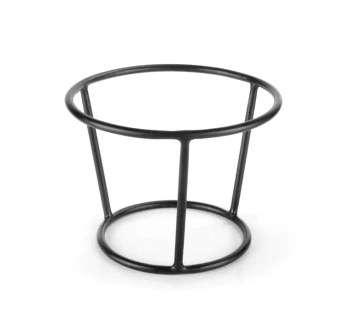 Podstawa bufetowa konikalna, czarny mat, śr. 17.8 cm, h 22.6 cm, Charms | AMBITION 126677