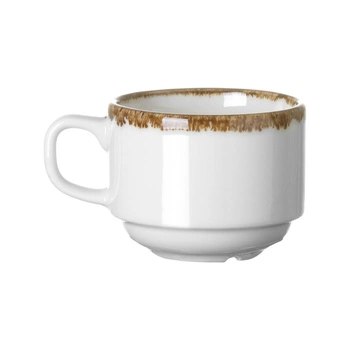 Filiżanka sztaplowana do kawy, Vanilla, 200ml | FINE DINE 789346