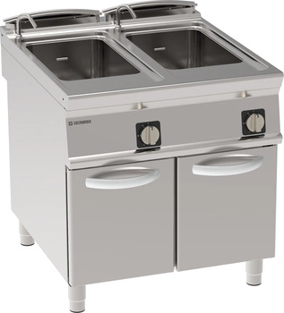 Urządzenie do gotowania makaronu gazowe, 2 x 40 l GN 1/1 30 kW | TECNOINOX 313071