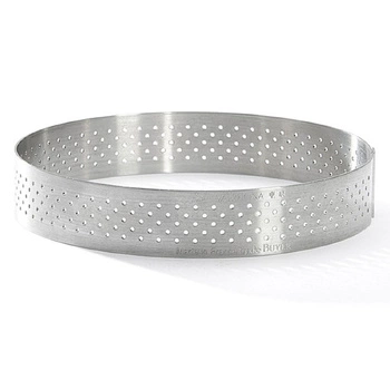 Rant perforowany do ciasta - okrągły 15.5 cm | DE BUYER D-3099-06