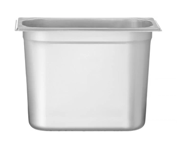Pojemnik GN 1/4 gł. 20 cm ze stali nierdzewnej KITCHEN LINE | HENDI 806555