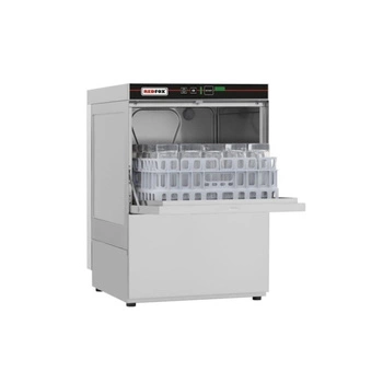 Zmywarka gastronomiczna do szkła z pompą odpływu QQI 37P | REDFOX 00025393