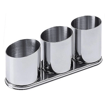 Pojemnik na sztućce 26x8x12 cm, stal nierdzewna | CONTACTO 220/003