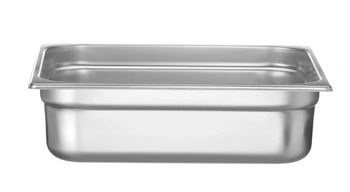 Pojemnik GN 2/3 gł. 10 cm ze stali nierdzewnej PROFI LINE | HENDI 801321