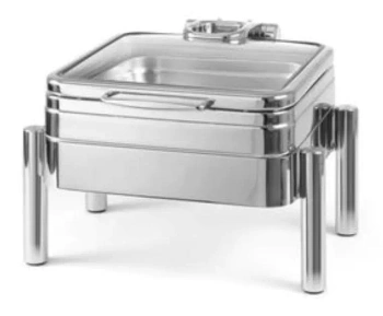 Podgrzewacz GN 2/3 z pokrywą przeszkloną | AMBITION 287624