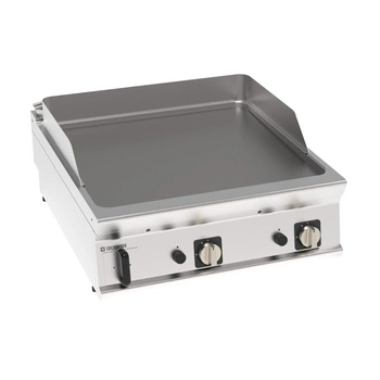 Płyta grillowa gazowa gładka, nastawna 80 cm | TECNOINOX 313243