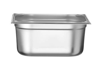 Pojemnik GN 1/2 gł. 15 cm ze stali nierdzewnej KITCHEN LINE | HENDI 806340