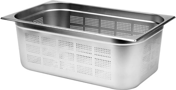 Pojemnik GN 1/1 gł.20 cm ze stali nierdzewnej perforowany | YATO YG-00345