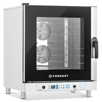 Piec konwekcyjno-parowy elektryczny 6 GN 1/1 lub 6 blach 60x40 cm, 10.5 kW | FORGAST FG09523