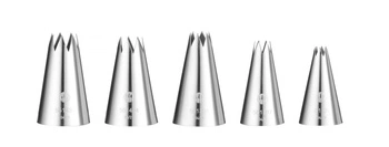 Zestaw 5 szt. końcówek karbowanych | HENDI 551790